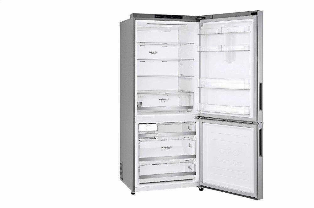 Lg LBNC15231V 15 Cu. Ft. Bottom Freezer Refrigerator