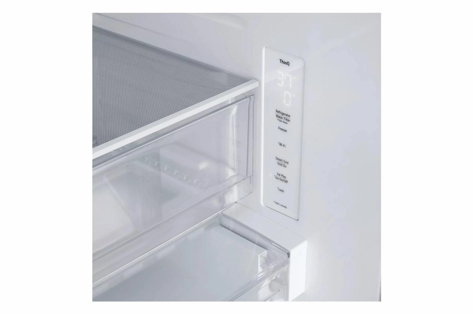 Lg LF21G6200S 21 Cu. Ft., 3-Door French Door, Counter-Depth Max&#8482; Refrigerator