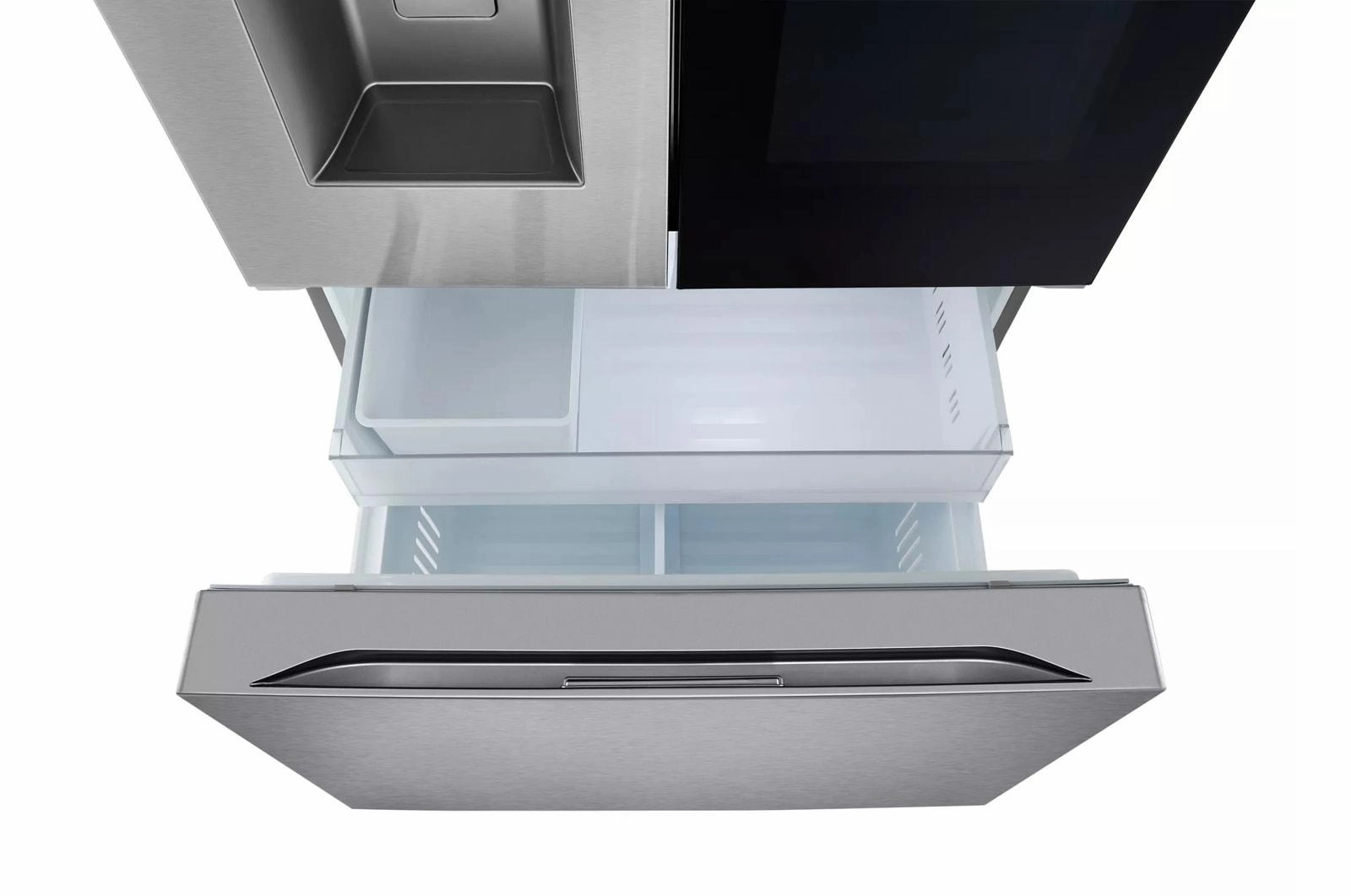 Lg LF26C6360S 26 Cu. Ft. Smart Counter-Depth Max&#8482; French Door Refrigerator With Instaview? Door-In-Door?