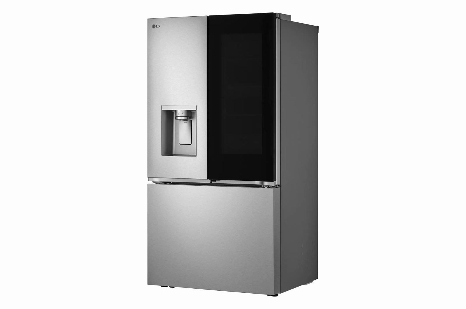 Lg LF26C6360S 26 Cu. Ft. Smart Counter-Depth Max&#8482; French Door Refrigerator With Instaview? Door-In-Door?