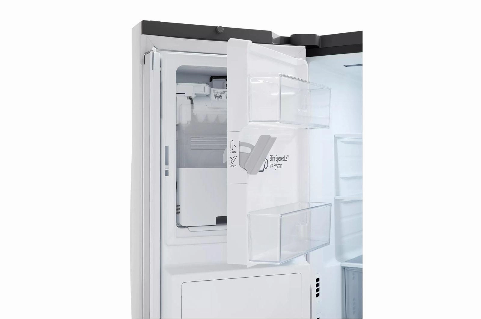 Lg LF26C6360S 26 Cu. Ft. Smart Counter-Depth Max&#8482; French Door Refrigerator With Instaview? Door-In-Door?