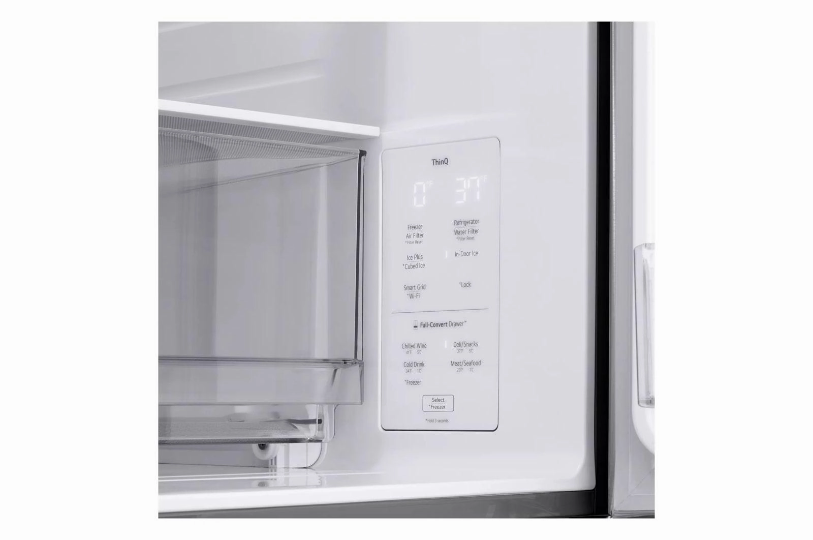 Lg LF29S8330S 29 Cu. Ft. Smart Standard-Depth Max&#8482; 4-Door French Door Refrigerator With Full-Convert Drawer&#8482;