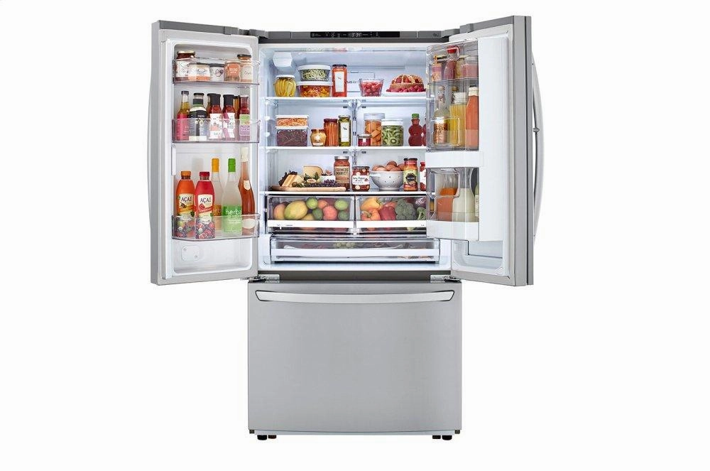 Lg LFCC23596S 23 Cu. Ft. Instaview&#8482; Door-In-Door? Counter-Depth Refrigerator