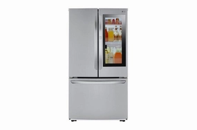 Lg LFCC23596S 23 Cu. Ft. Instaview&#8482; Door-In-Door? Counter-Depth Refrigerator Freestanding Refrigerators freestanding fridge freezer combo