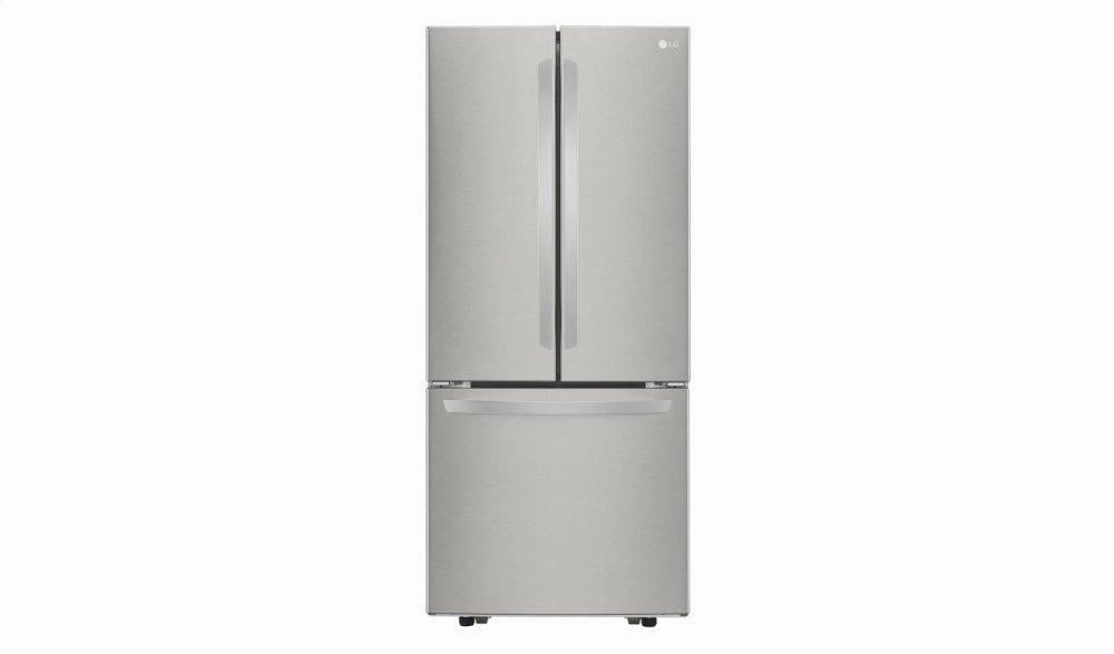 Lg LFCS22520S 22 Cu. Ft. French Door Refrigerator Freestanding Refrigerators freestanding fridge freezer combo