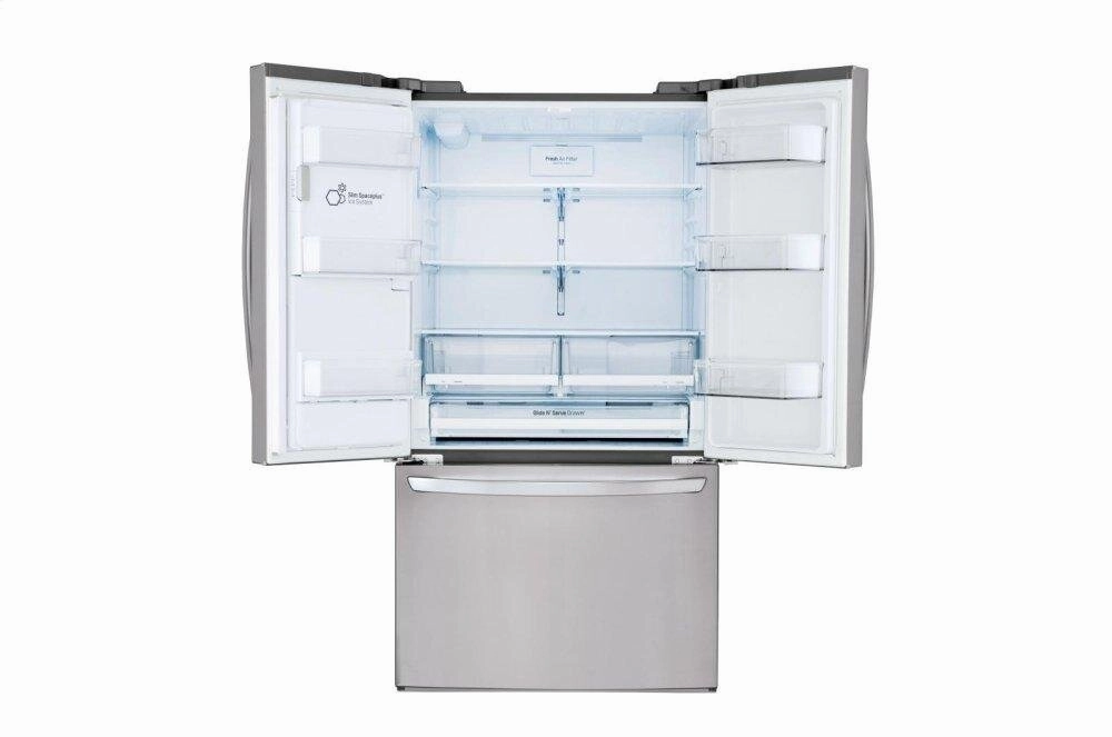 Lg LFXC22526S 22 Cu. Ft. Smart Wi-Fi Enabled French Door Counter-Depth Refrigerator