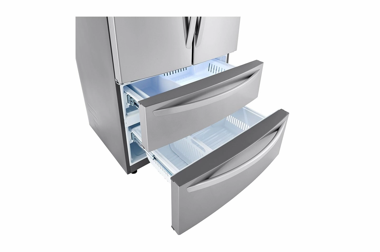 Lg LMWC23626S 23 Cu. Ft. French Door Counter-Depth Refrigerator