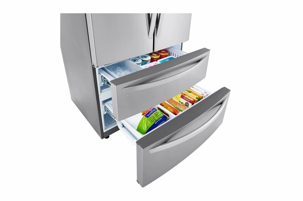 Lg LMWC23626S 23 Cu. Ft. French Door Counter-Depth Refrigerator