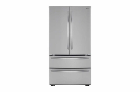 Lg LMWS27626S 27 Cu. Ft. French Door Refrigerator Freestanding Refrigerators freestanding fridge freezer combo