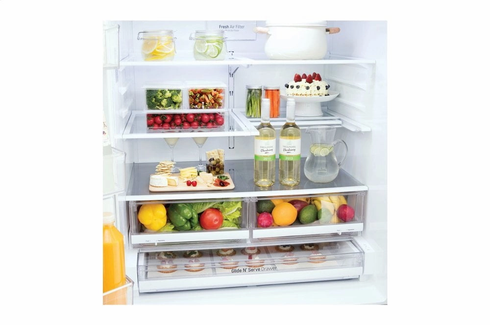 Lg LMXS28626D 28 Cu.Ft. Smart Wi-Fi Enabled French Door Refrigerator