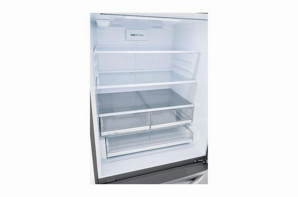 Lg LRDCS2603S 26 Cu. Ft. Bottom Freezer Refrigerator