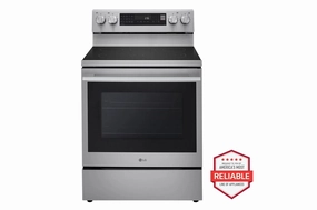 Lg LREN6325XE 6.3 Cu. Ft. Smart Wi-Fi Enabled Probake Convection? Electric Range With Air Fry & Easyclean? Freestanding Ranges freestanding dual fuel range 30 inch