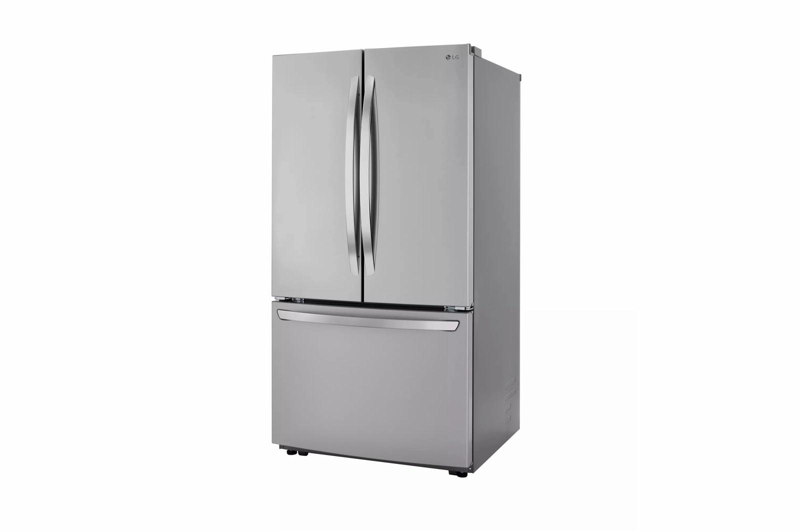 Lg LRFCC23D6S 23 Cu.Ft French Door, Counter-Depth, Non Dispense Refrigerator
