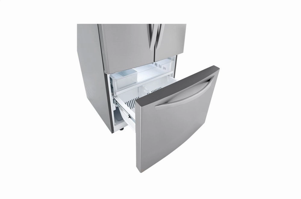Lg LRFCS2503S 25 Cu. Ft. French Door Refrigerator