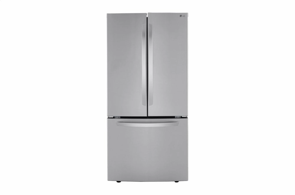 Lg LRFCS2503S 25 Cu. Ft. French Door Refrigerator Freestanding Refrigerators freestanding fridge freezer combo