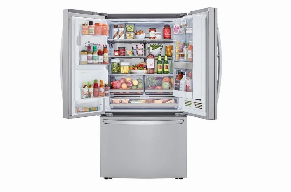 Lg LRFDC2406S 24 Cu. Ft. Smart Wi-Fi Enabled Door-In-Door? Counter-Depth Refrigerator With Craft Ice&#8482; Maker