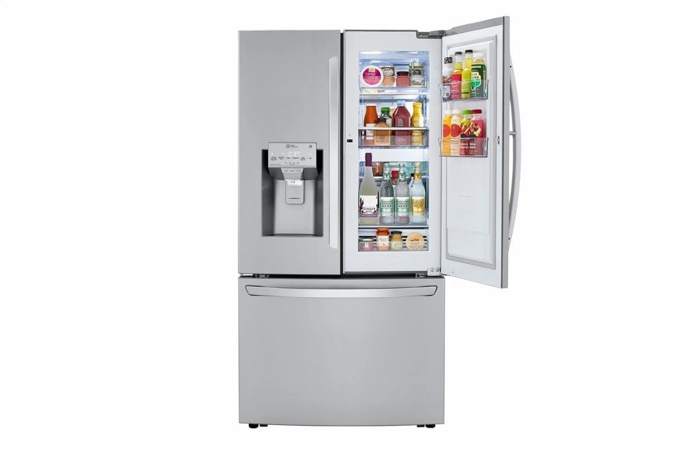 Lg LRFDC2406S 24 Cu. Ft. Smart Wi-Fi Enabled Door-In-Door? Counter-Depth Refrigerator With Craft Ice&#8482; Maker
