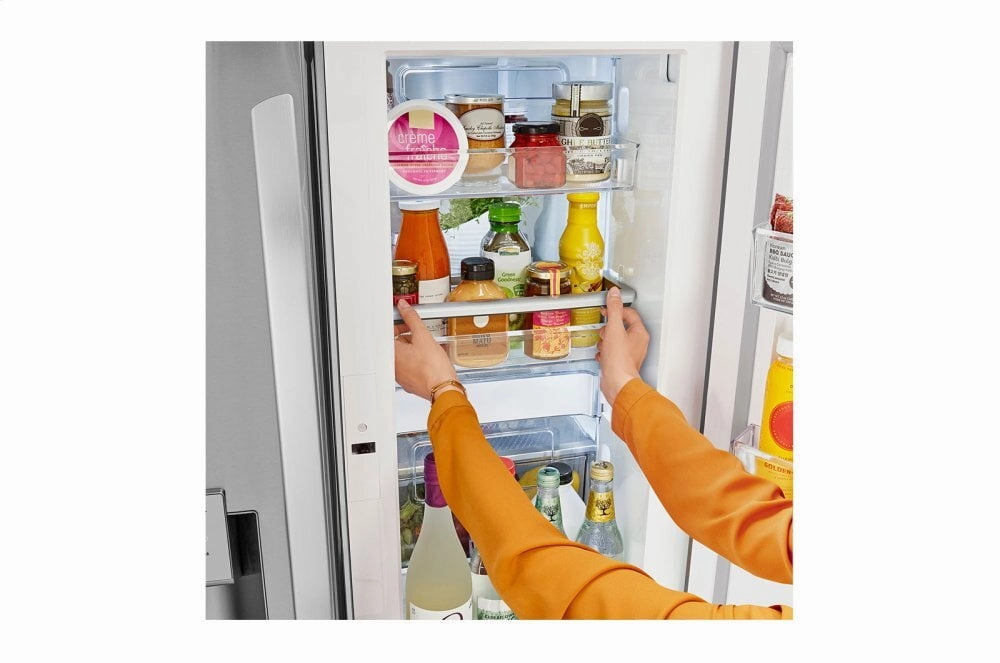 Lg LRFDC2406S 24 Cu. Ft. Smart Wi-Fi Enabled Door-In-Door? Counter-Depth Refrigerator With Craft Ice&#8482; Maker