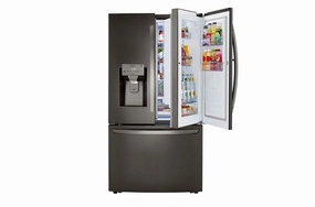 Lg LRFDS3016D 30 Cu. Ft. Smart Wi-Fi Enabled Door-In-Door? Refrigerator With Craft Ice&#8482; Maker Freestanding Refrigerators freestanding fridge freezer combo