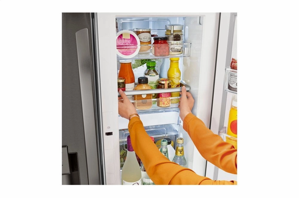 Lg LRFDS3016D 30 Cu. Ft. Smart Wi-Fi Enabled Door-In-Door? Refrigerator With Craft Ice&#8482; Maker