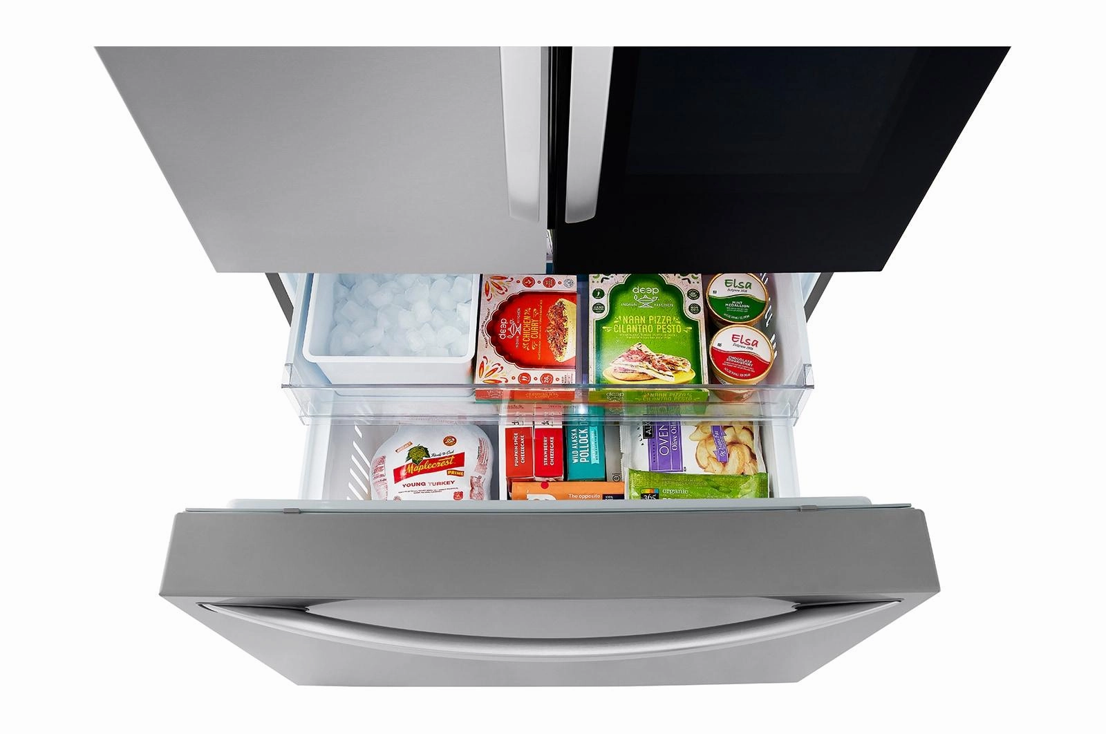 Lg LRFGC2706S 27 Cu. Ft. Smart Instaview? Counter-Depth Max French Door Refrigerator