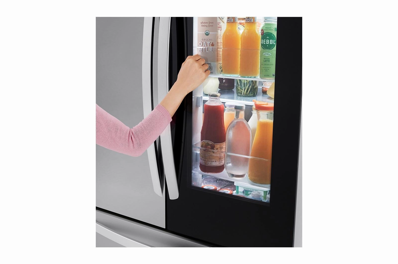 Lg LRFGC2706S 27 Cu. Ft. Smart Instaview? Counter-Depth Max French Door Refrigerator