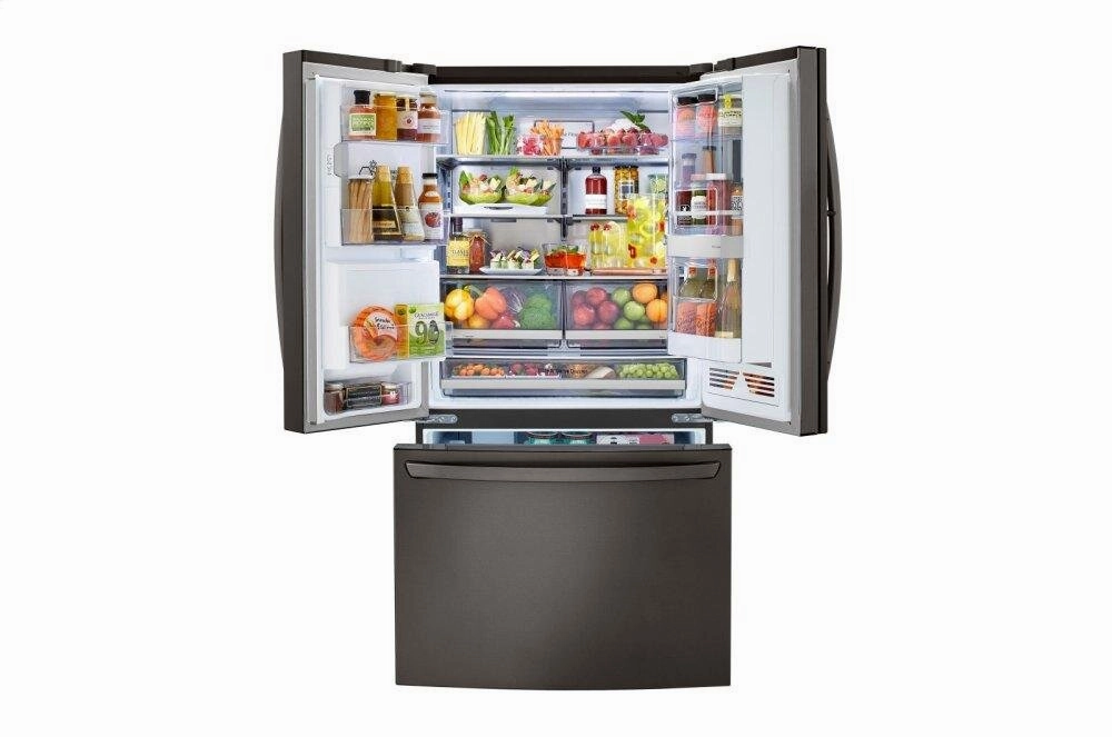 Lg LRFVS3006D 30 Cu. Ft. Smart Wi-Fi Enabled Instaview&#8482; Door-In-Door? Refrigerator With Craft Ice&#8482; Maker