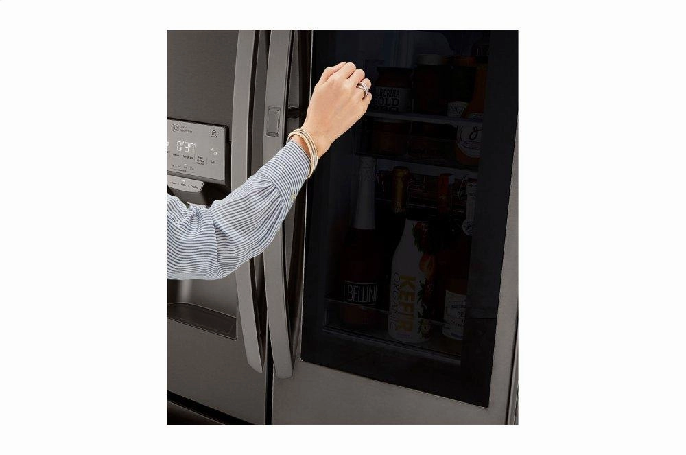 Lg LRFVS3006D 30 Cu. Ft. Smart Wi-Fi Enabled Instaview&#8482; Door-In-Door? Refrigerator With Craft Ice&#8482; Maker