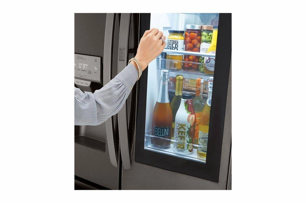 Lg LRFVS3006D 30 Cu. Ft. Smart Wi-Fi Enabled Instaview&#8482; Door-In-Door? Refrigerator With Craft Ice&#8482; Maker