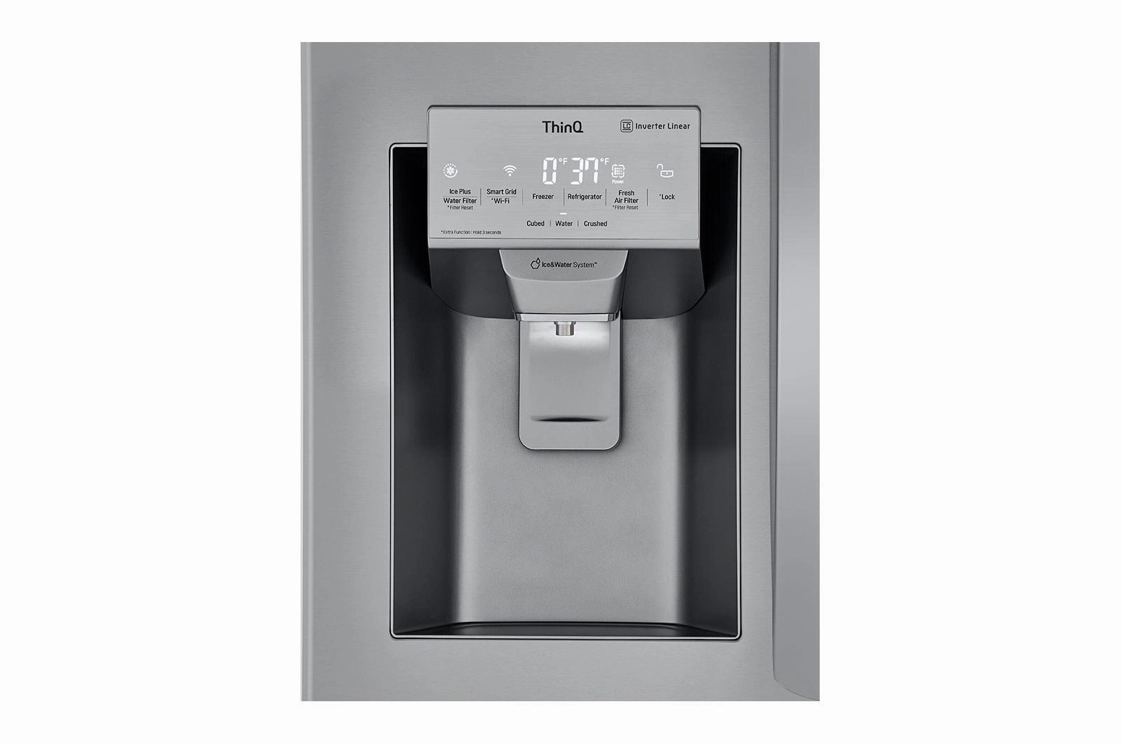 Lg LRFXS2513S 25 Cu. Ft. Smart French Door Refrigerator With Craft Ice&#8482;