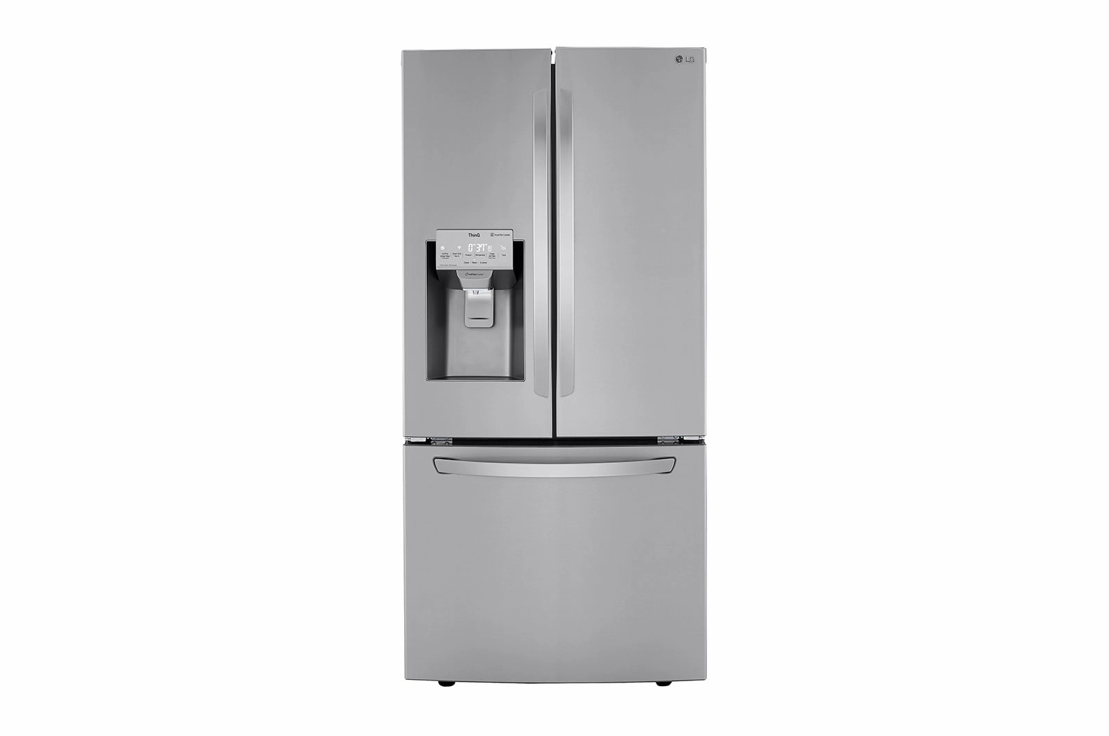 Lg LRFXS2513S 25 Cu. Ft. Smart French Door Refrigerator With Craft Ice&#8482; Freestanding Refrigerators freestanding fridge freezer combo