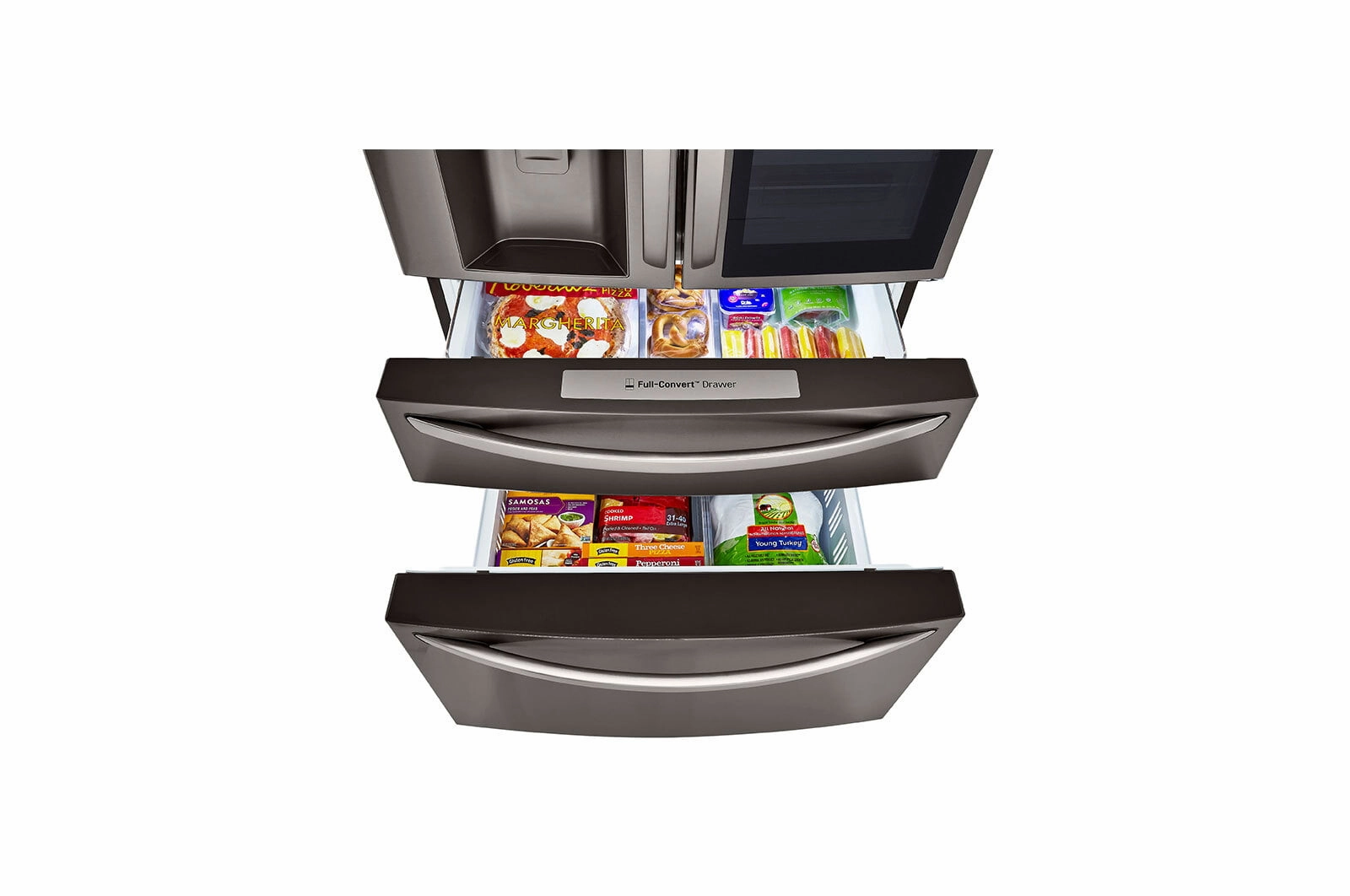 Lg LRMVC2306D 23 Cu. Ft. Smart Wi-Fi Enabled Instaview&#8482; Door-In-Door? Counter-Depth Refrigerator With Craft Ice&#8482; Maker