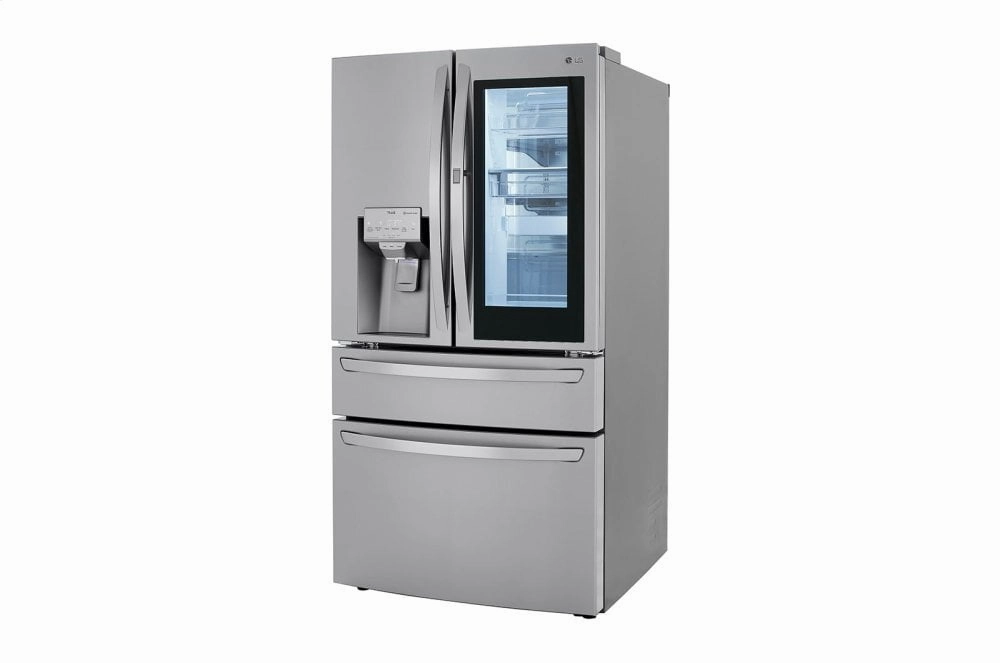 Lg LRMVC2306S 23 Cu. Ft. Smart Wi-Fi Enabled Instaview&#8482; Door-In-Door? Counter-Depth Refrigerator With Craft Ice&#8482; Maker