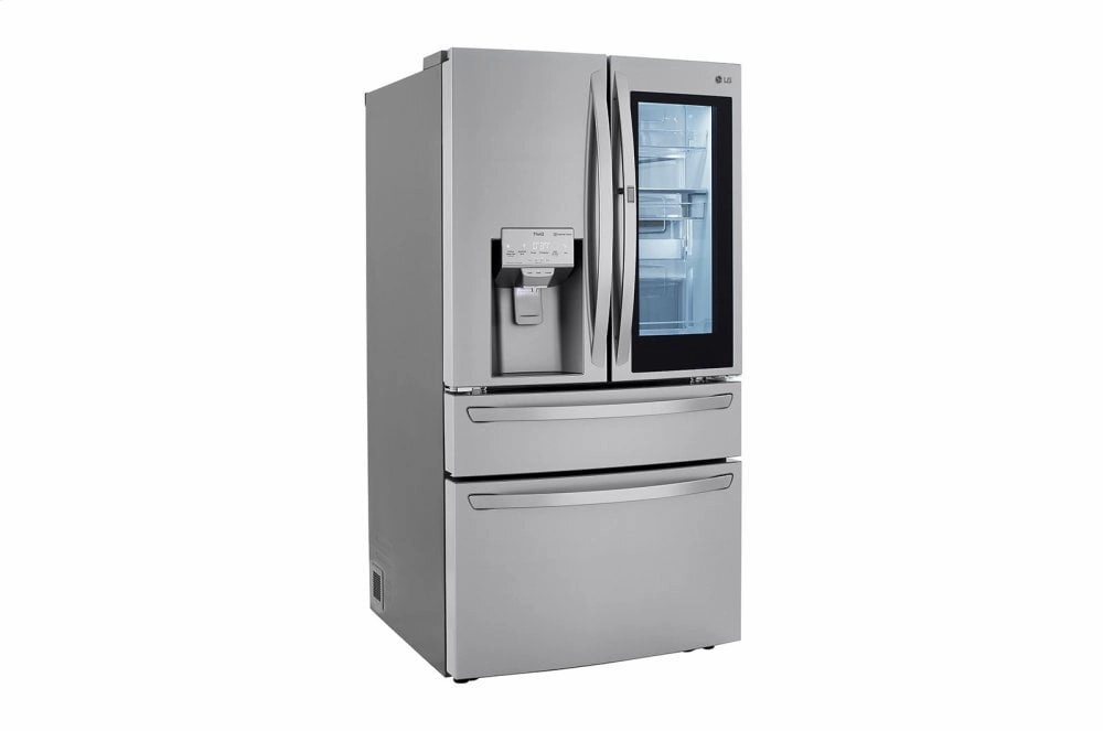 Lg LRMVC2306S 23 Cu. Ft. Smart Wi-Fi Enabled Instaview&#8482; Door-In-Door? Counter-Depth Refrigerator With Craft Ice&#8482; Maker