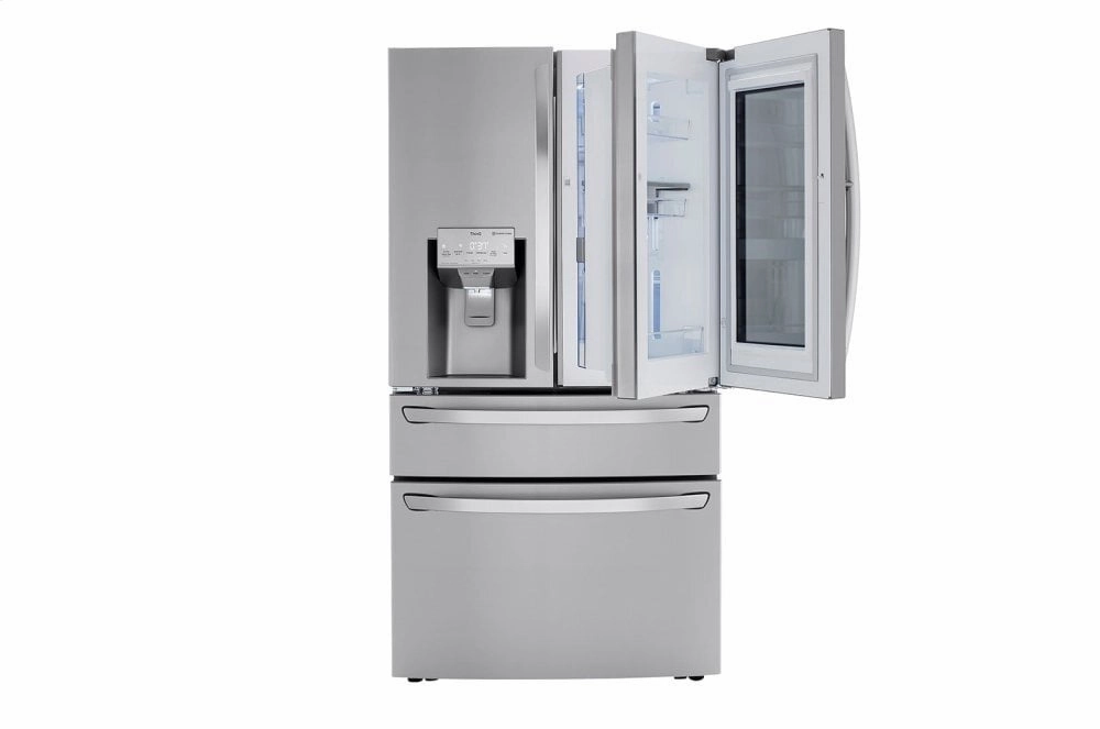 Lg LRMVC2306S 23 Cu. Ft. Smart Wi-Fi Enabled Instaview&#8482; Door-In-Door? Counter-Depth Refrigerator With Craft Ice&#8482; Maker