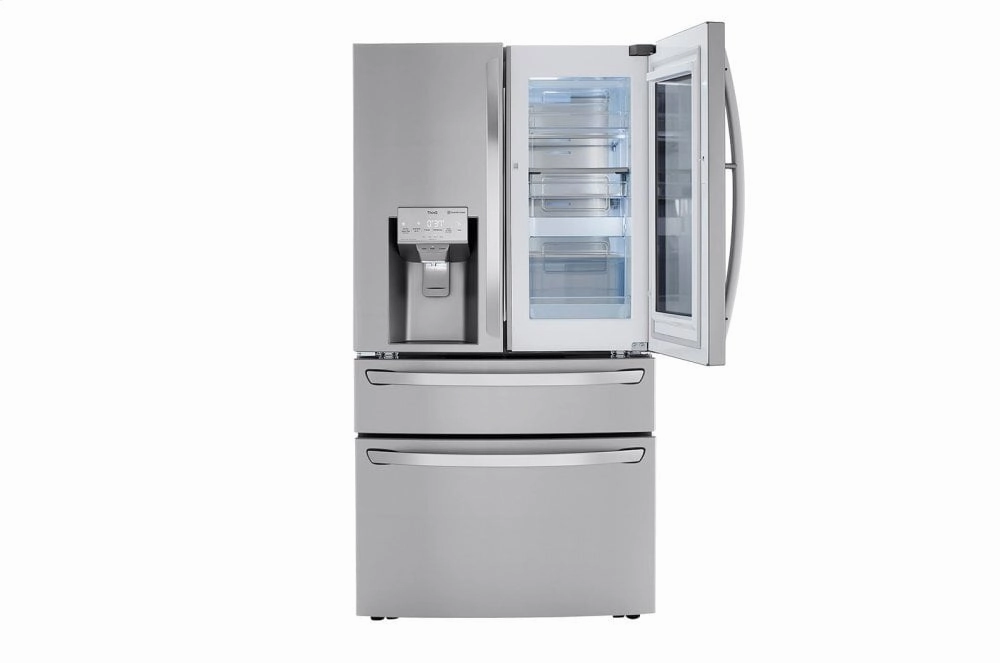 Lg LRMVC2306S 23 Cu. Ft. Smart Wi-Fi Enabled Instaview&#8482; Door-In-Door? Counter-Depth Refrigerator With Craft Ice&#8482; Maker