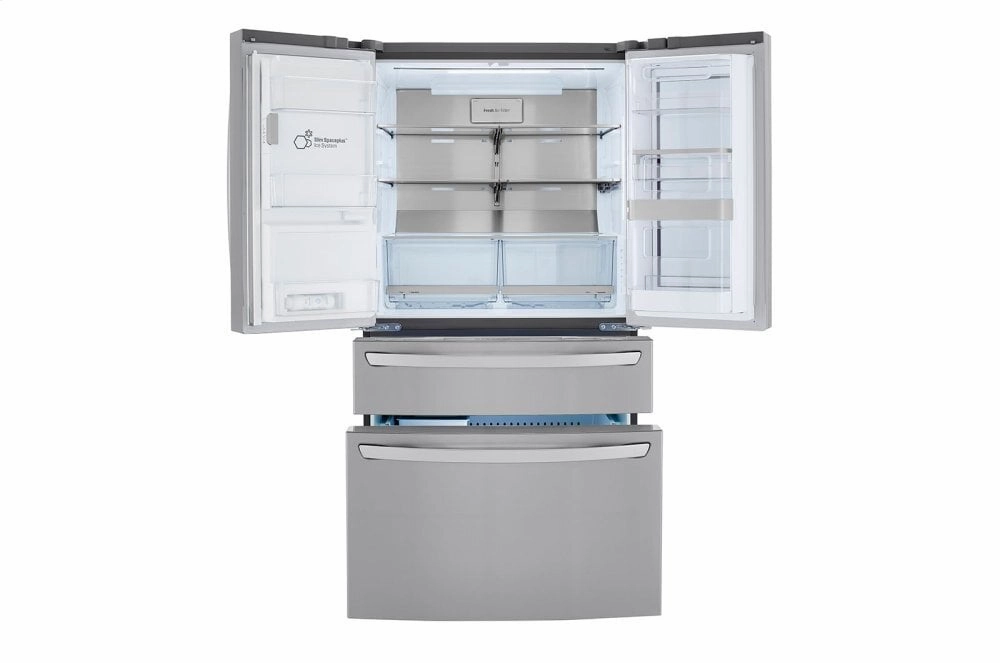 Lg LRMVC2306S 23 Cu. Ft. Smart Wi-Fi Enabled Instaview&#8482; Door-In-Door? Counter-Depth Refrigerator With Craft Ice&#8482; Maker