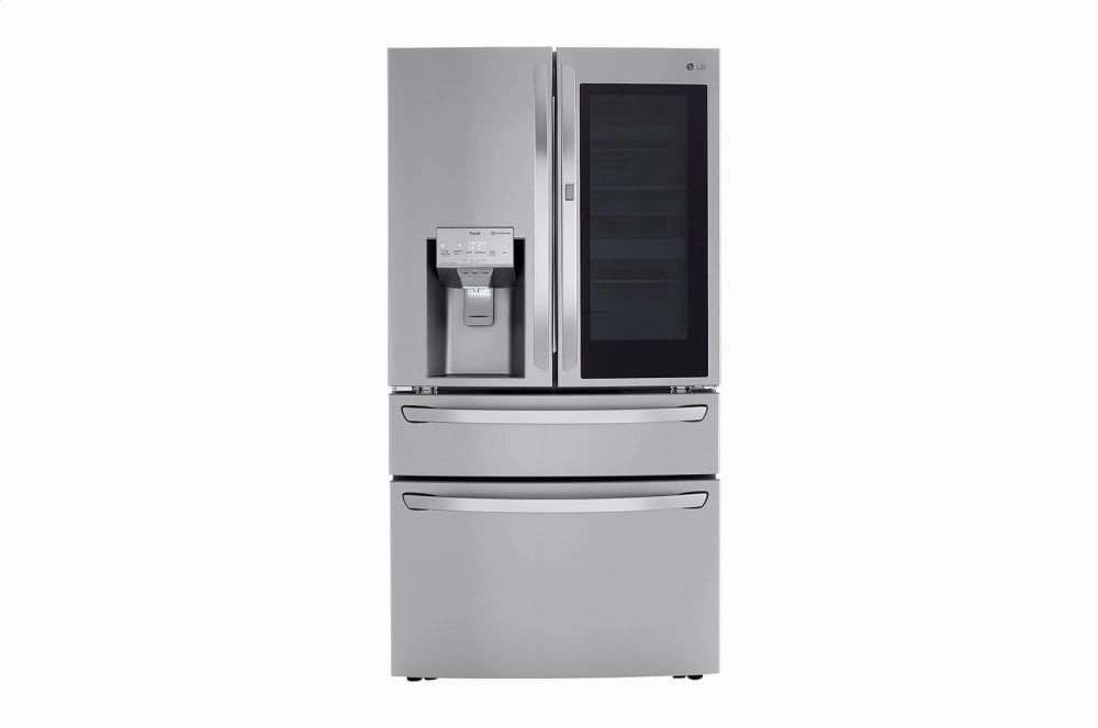 Lg LRMVC2306S 23 Cu. Ft. Smart Wi-Fi Enabled Instaview&#8482; Door-In-Door? Counter-Depth Refrigerator With Craft Ice&#8482; Maker