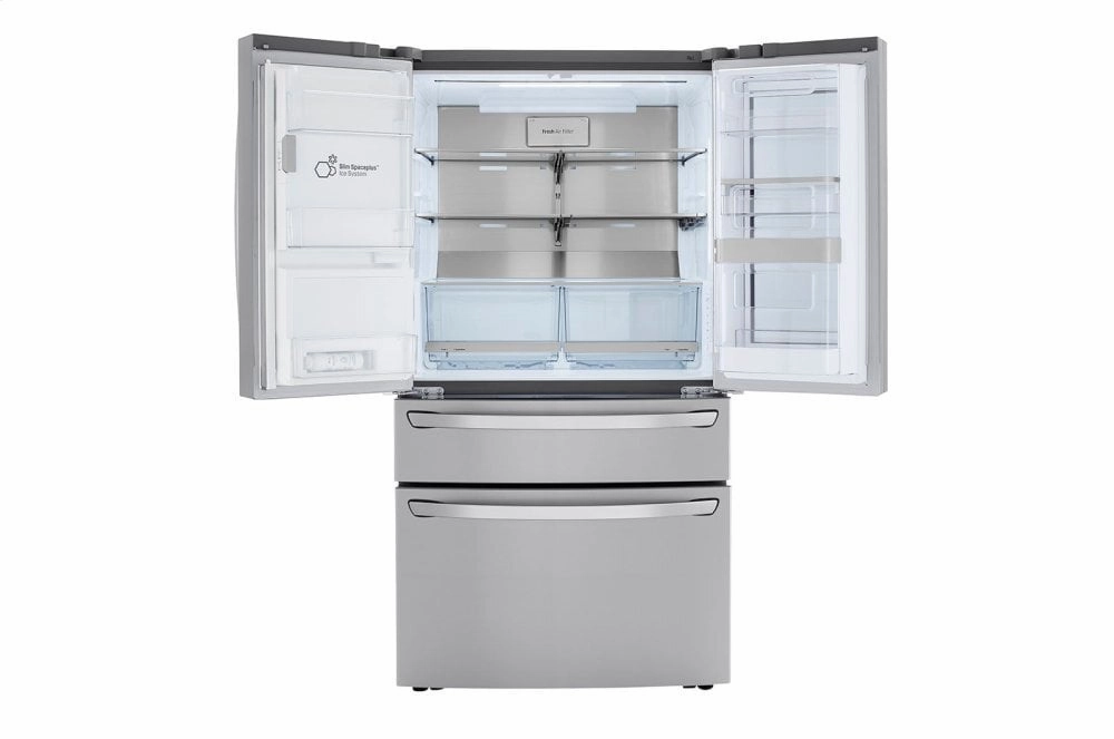 Lg LRMVC2306S 23 Cu. Ft. Smart Wi-Fi Enabled Instaview&#8482; Door-In-Door? Counter-Depth Refrigerator With Craft Ice&#8482; Maker