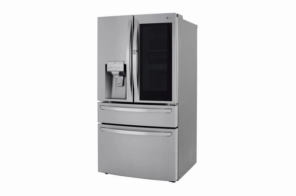 Lg LRMVC2306S 23 Cu. Ft. Smart Wi-Fi Enabled Instaview&#8482; Door-In-Door? Counter-Depth Refrigerator With Craft Ice&#8482; Maker