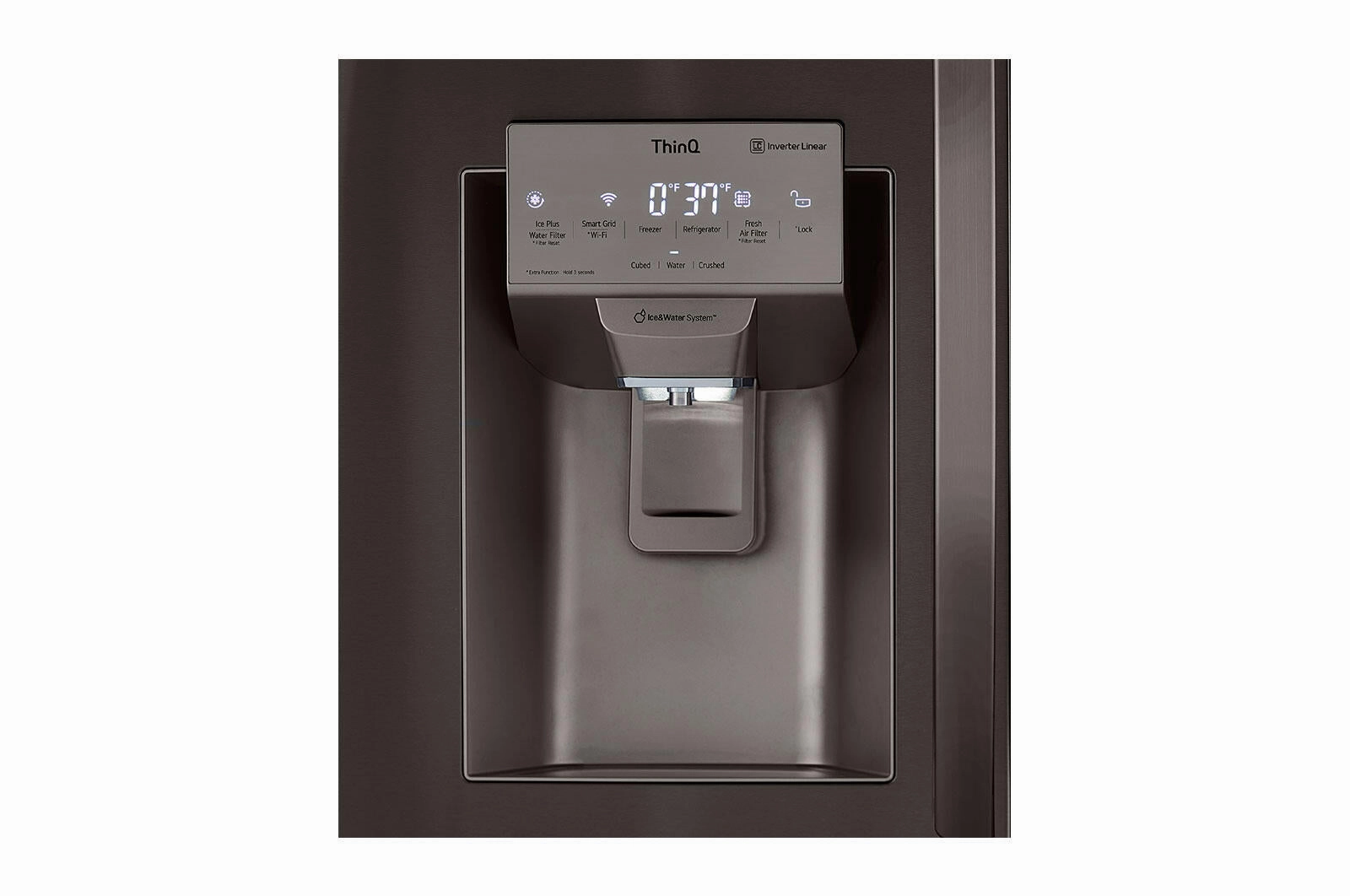 Lg LRMVS2806D 28 Cu Ft. Smart Instaview? Door-In-Door? Double Freezer Refrigerator With Craft Ice&#8482;