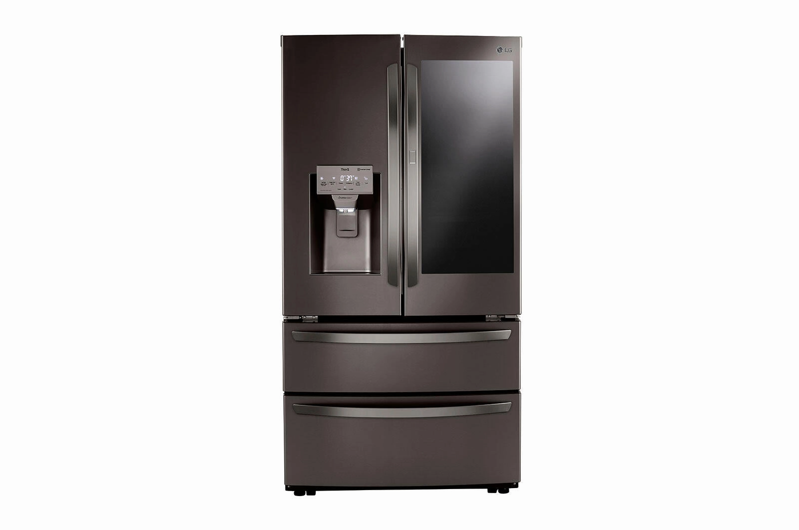 Lg LRMVS2806D 28 Cu Ft. Smart Instaview? Door-In-Door? Double Freezer Refrigerator With Craft Ice&#8482;