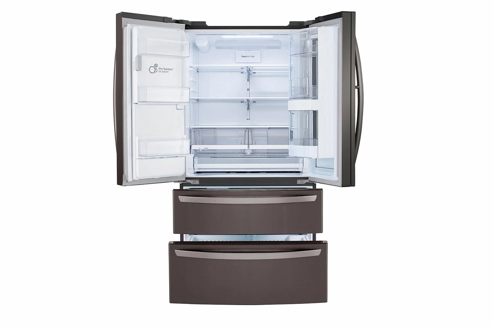 Lg LRMVS2806D 28 Cu Ft. Smart Instaview? Door-In-Door? Double Freezer Refrigerator With Craft Ice&#8482;