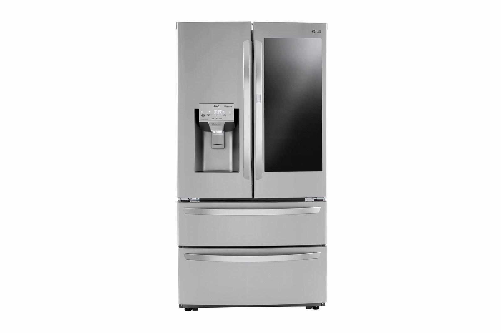Lg LRMVS2806S 28 Cu Ft. Smart Instaview? Door-In-Door? Double Freezer Refrigerator With Craft Ice&#8482;