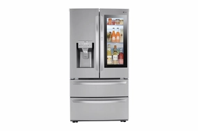 Lg LRMVS2806S 28 Cu Ft. Smart Instaview? Door-In-Door? Double Freezer Refrigerator With Craft Ice&#8482; Freestanding Refrigerators freestanding fridge freezer combo