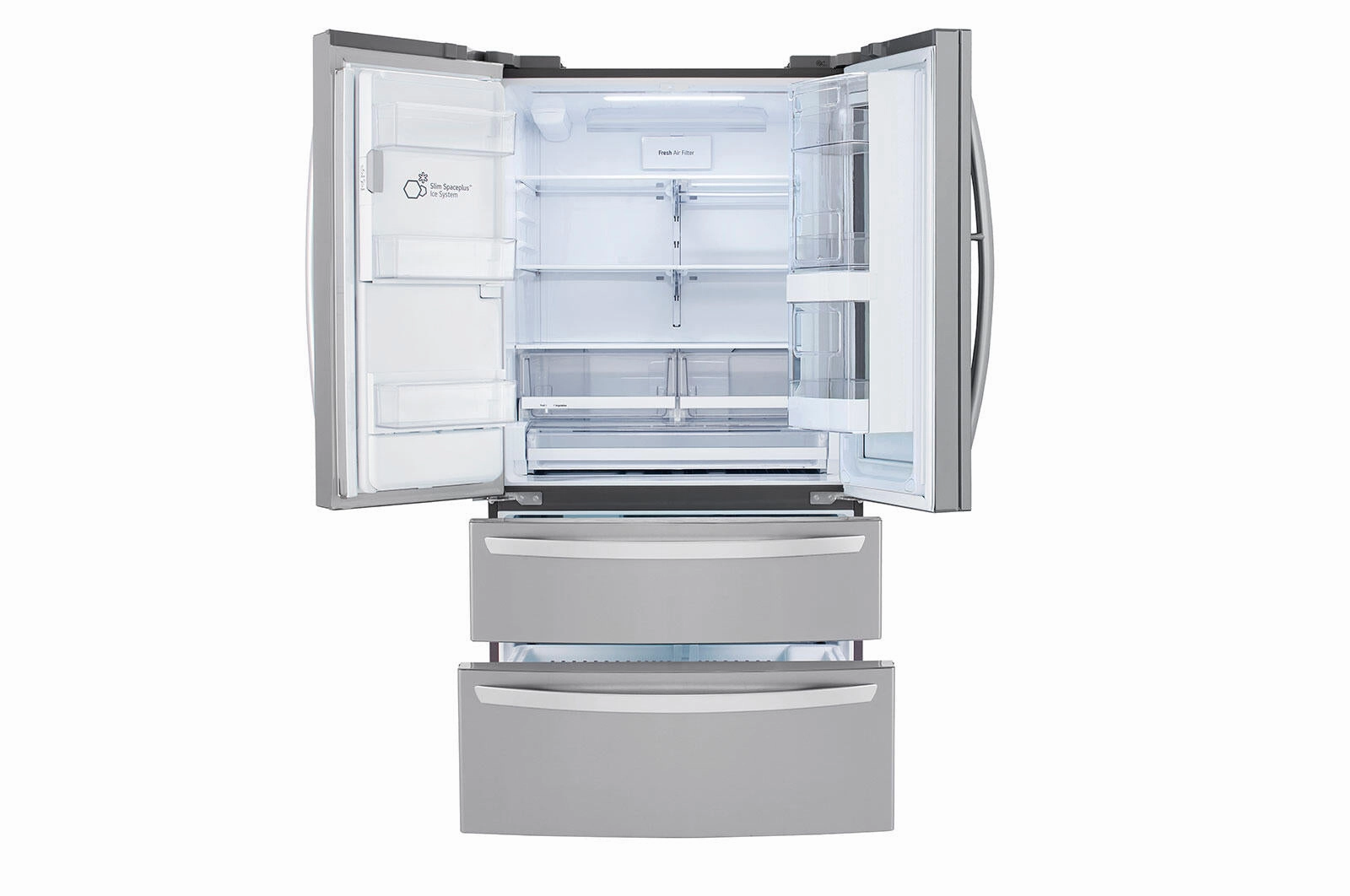 Lg LRMVS2806S 28 Cu Ft. Smart Instaview? Door-In-Door? Double Freezer Refrigerator With Craft Ice&#8482;