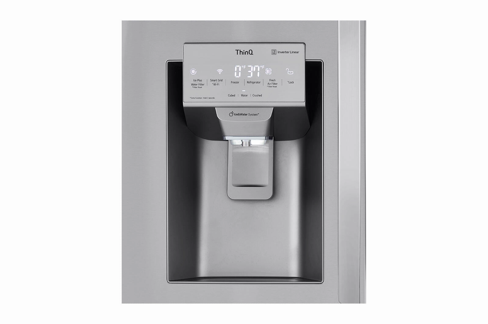 Lg LRMVS2806S 28 Cu Ft. Smart Instaview? Door-In-Door? Double Freezer Refrigerator With Craft Ice&#8482;