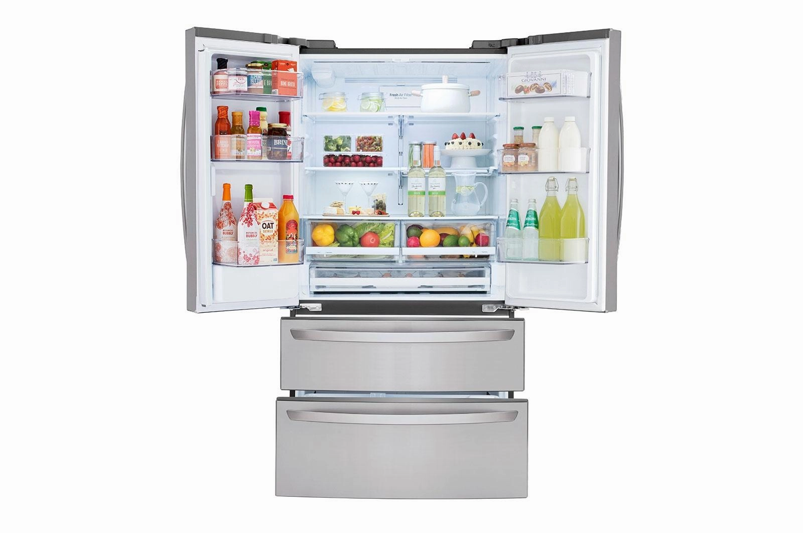 Lg LRMWS2906S 29 Cu. Ft. French Door Refrigerator With Slim Design Water Dispenser