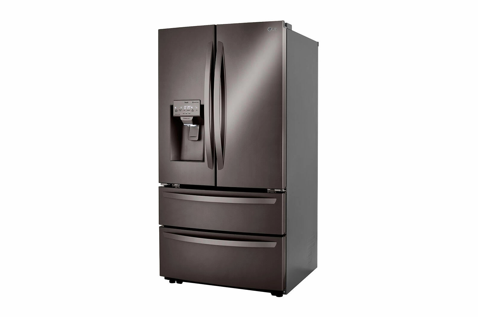Lg LRMXC2206D 22 Cu Ft. Smart Counter Depth Double Freezer Refrigerator With Craft Ice&#8482;