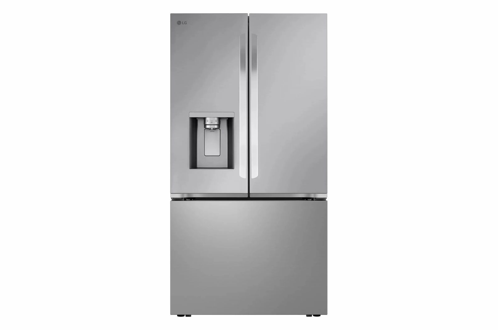 Lg LRRXC2606S 26 Cu. Ft. Counter-Depth Max&#8482;, French Door Refrigerator, With Craft Ice&#8482; Freestanding Refrigerators freestanding fridge freezer combo